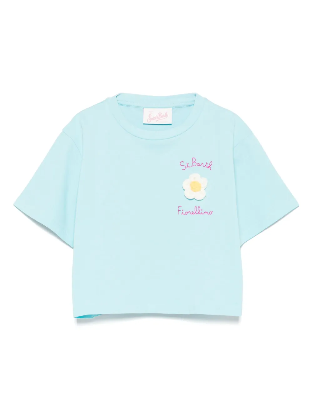 MC2 Saint Barth Kids Malia Tシャツ - ブルー MC2 Saint Barth Kids Malia Tシャツ - ブルー