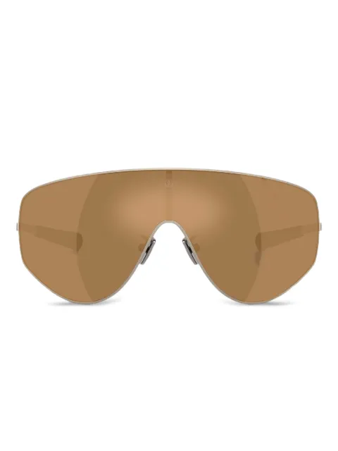 Moncler Eyewear Tanium titanium geometric sunglasses