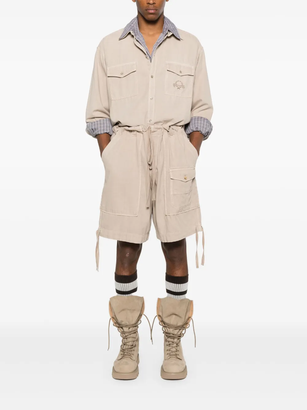 Moschino Katoenen overhemd - Beige