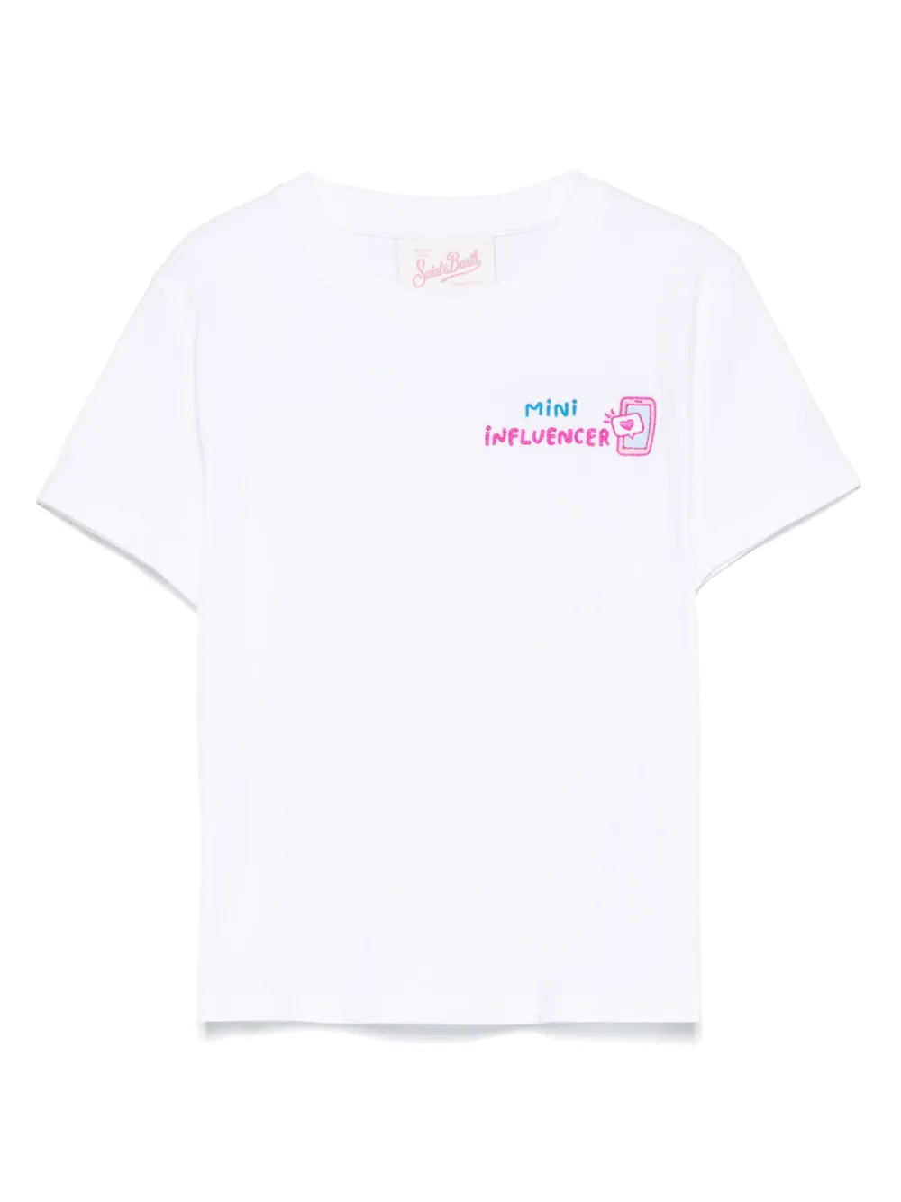 MC2 Saint Barth Kids Elly Tシャツ - ホワイト MC2 Saint Barth Kids Elly Tシャツ - ホワイト