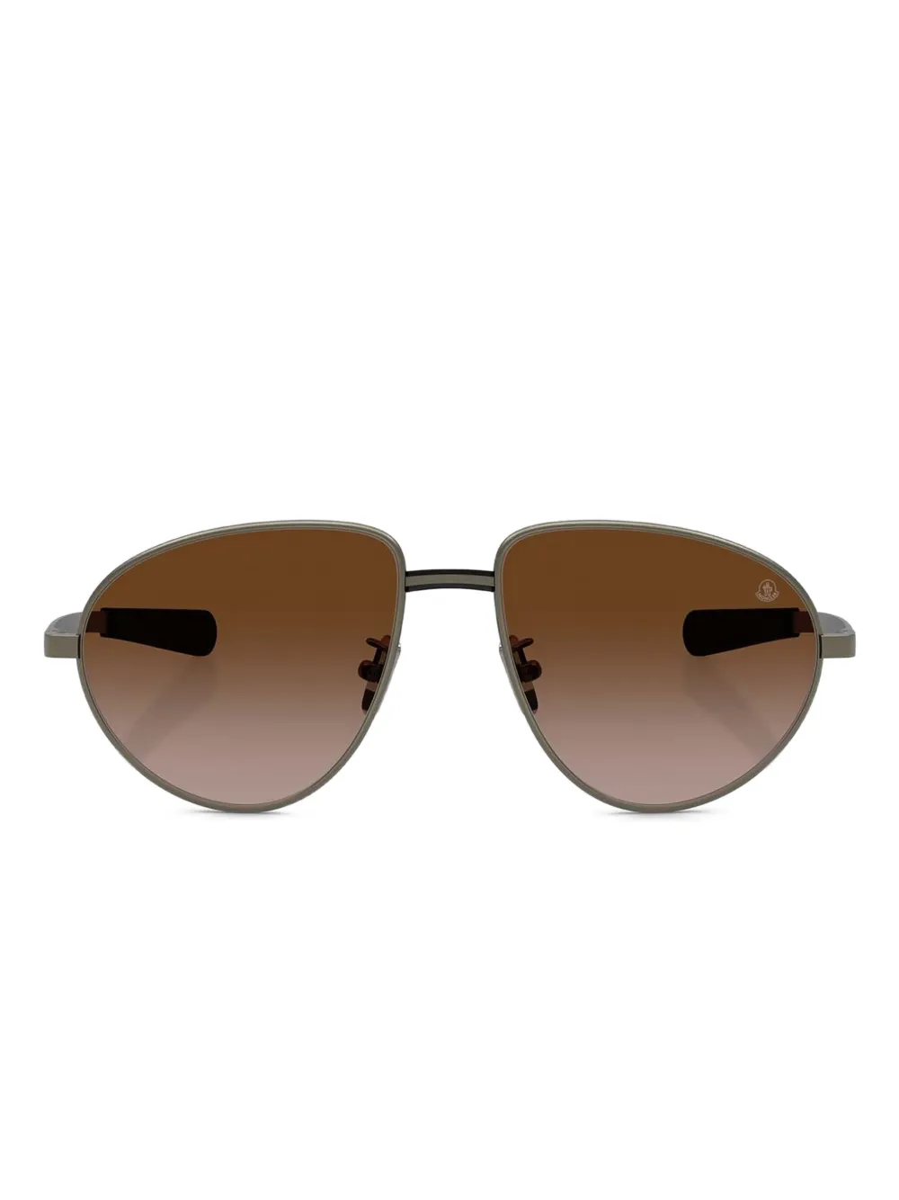 Moncler Eyewear Vizla zonnebril met metalen montuur Grijs