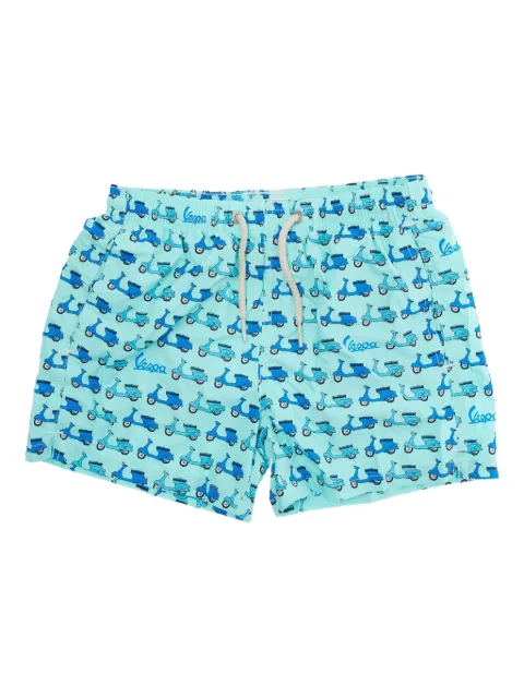 MC2 Saint Barth Kids shorts de playa Jean Lightning