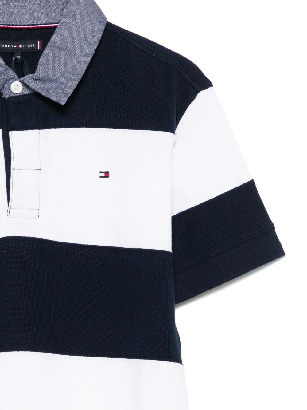 Tommy Hilfiger Junior Flag poloshirt Blauw