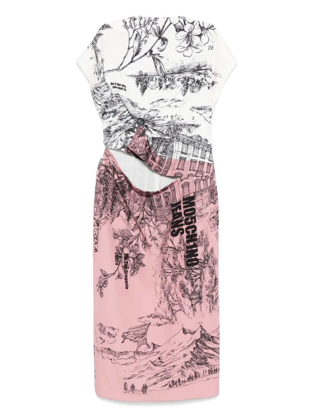 Milan Press midi dress
