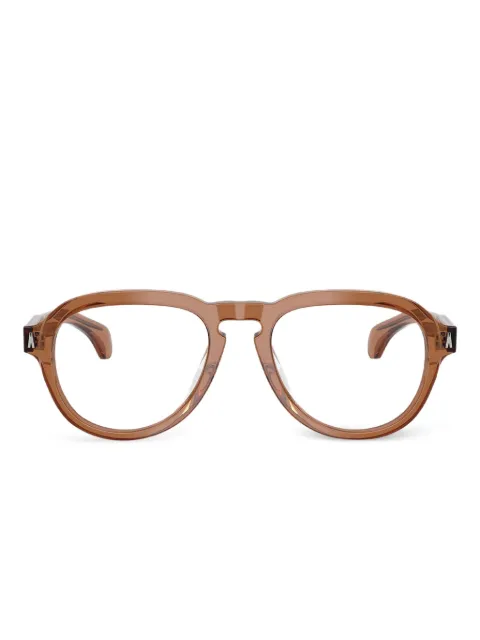 Moncler Eyewear lentes con armazón redonda