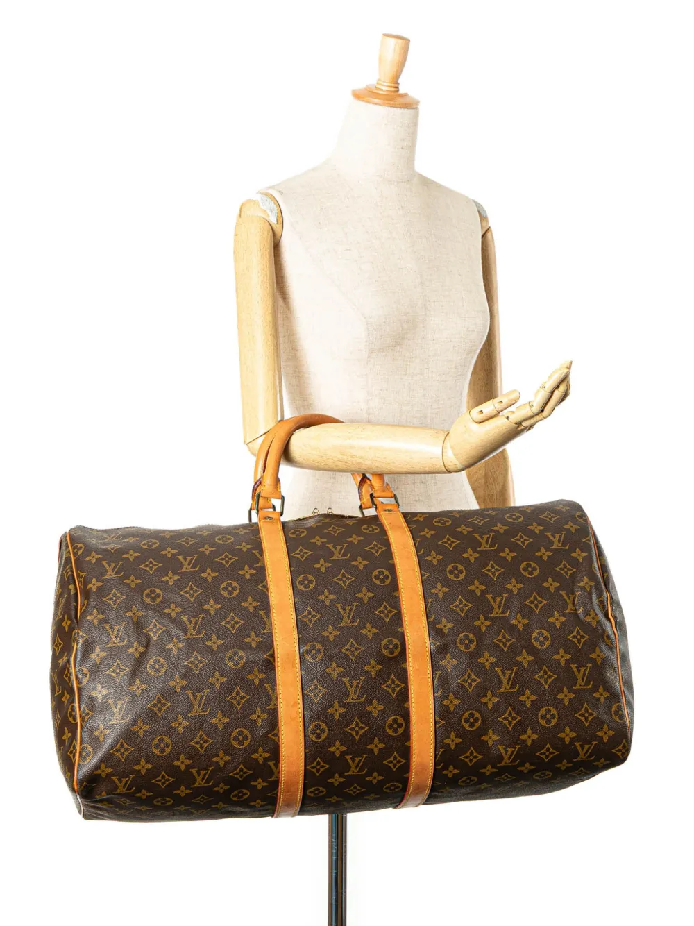 Louis Vuitton Pre-Owned 1988 Monogram Keepall 55 travel bag | Pre-Owned | Image 2