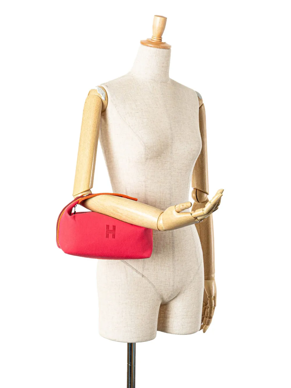 Hermès Pre-Owned 2020-2025 Small Toile Bride A Brac vanity bag | Pre-Owned | Image 2