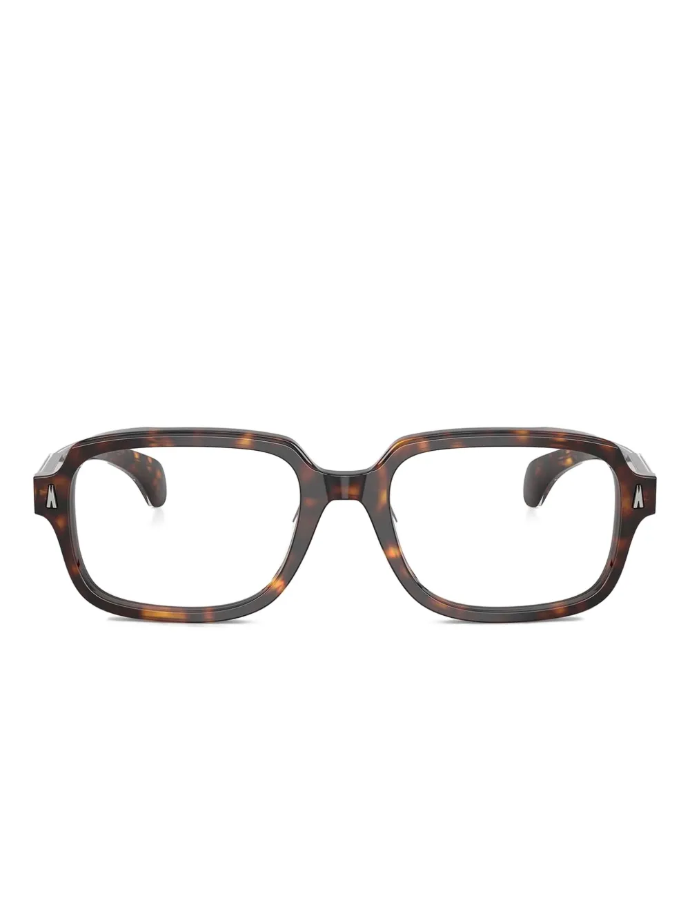 Moncler Eyewear square-frame clear-lenses glasses · 54