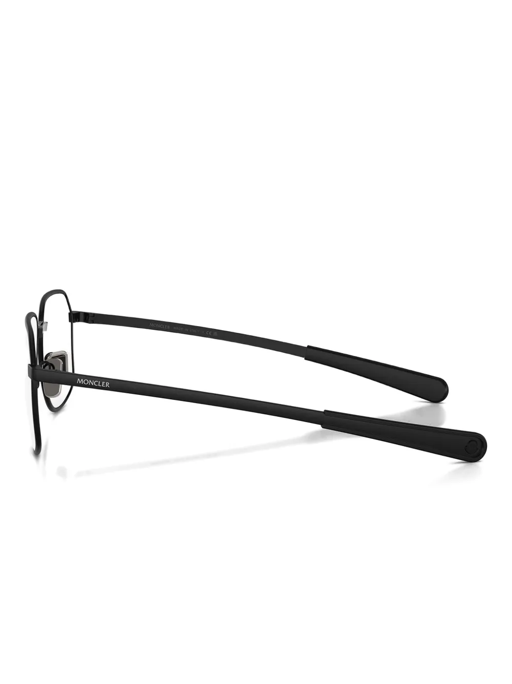 Moncler geometric-frame glasses Zwart