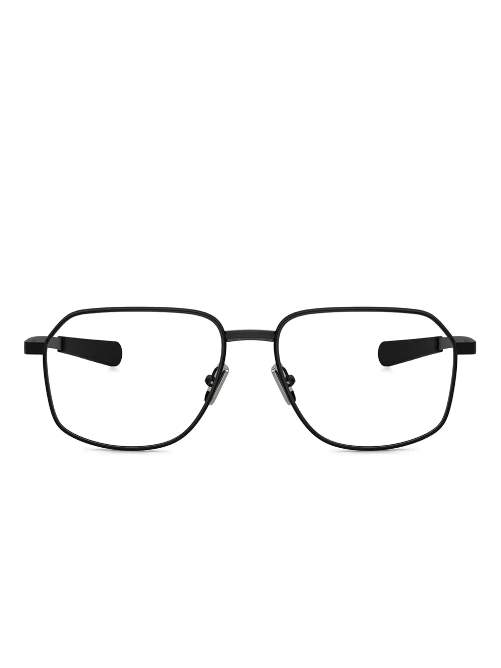 Moncler geometric-frame glasses Zwart
