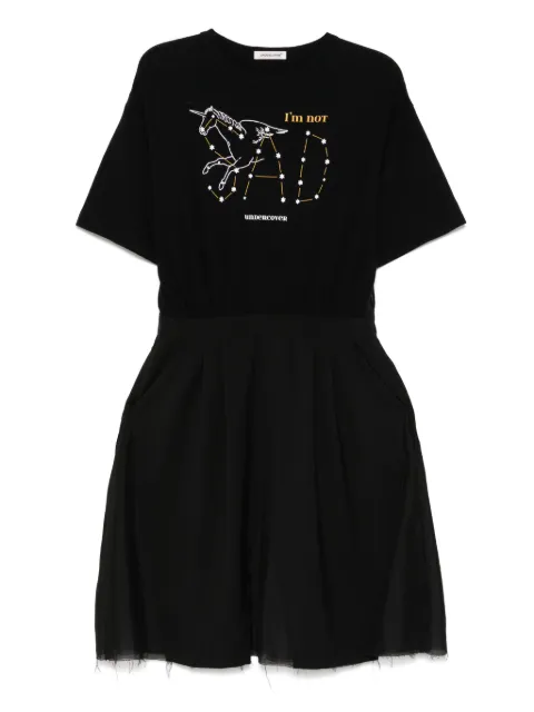Undercover vestido de manga corta