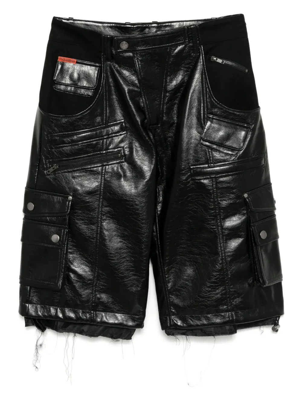 Martine Rose short en cuir | noir | Image 1