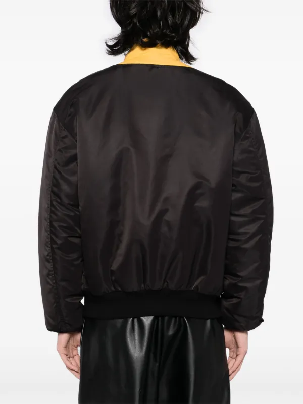 Olly Shinder Hybrid Bomber Jacket | Black | FARFETCH