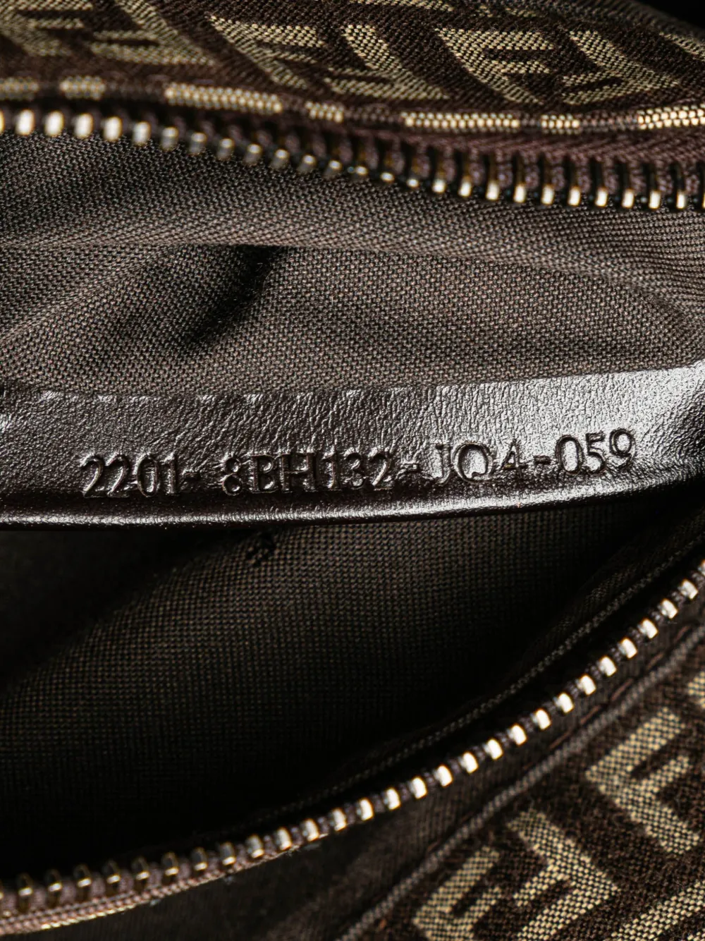 Pre-owned Fendi 2000-2010 Small Zucchino Canvas Tote Bag