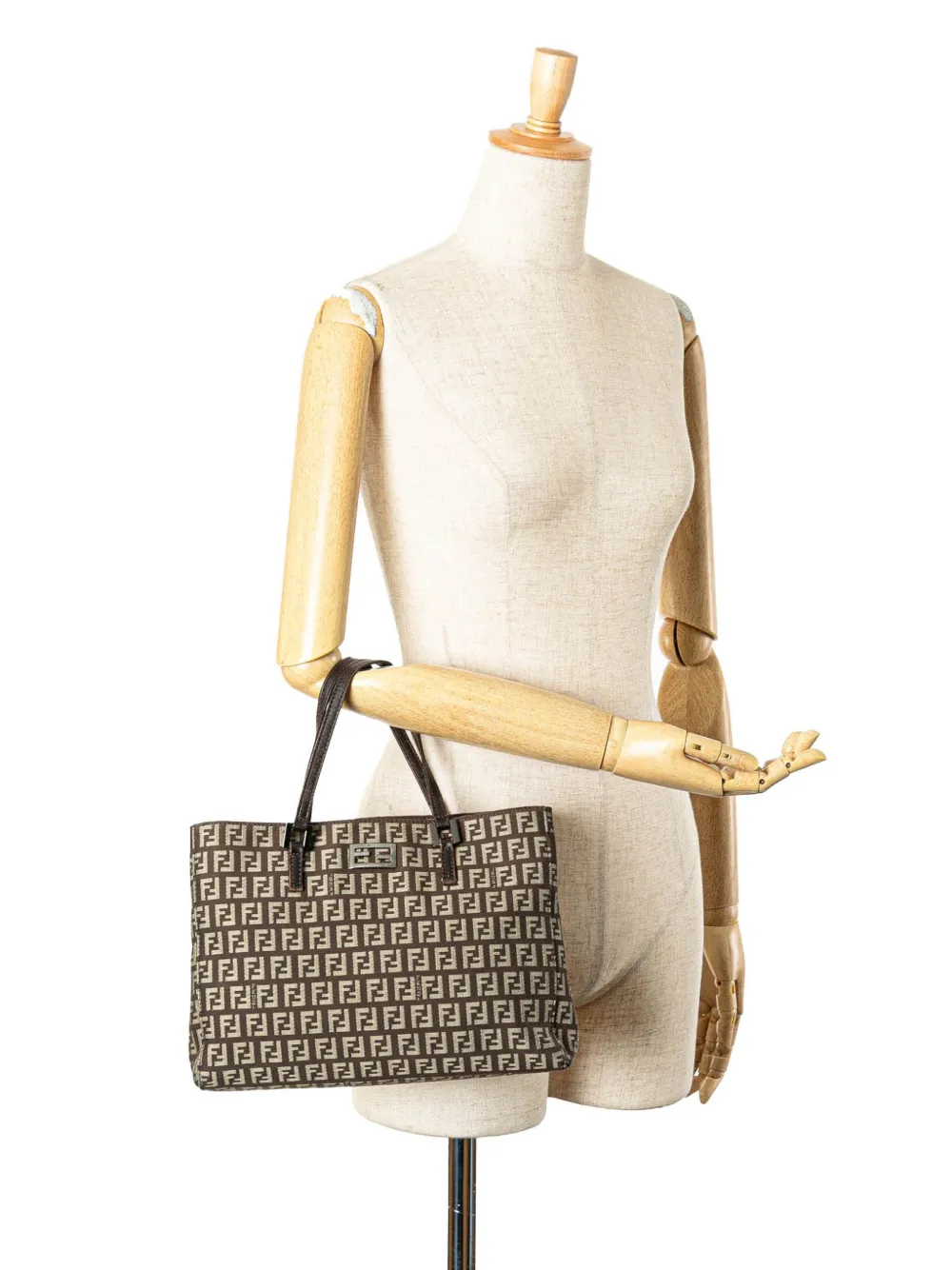 Fendi Pre-Owned 2000-2010 Small Zucchino Canvas tote bag | Pre-Owned | Image 2