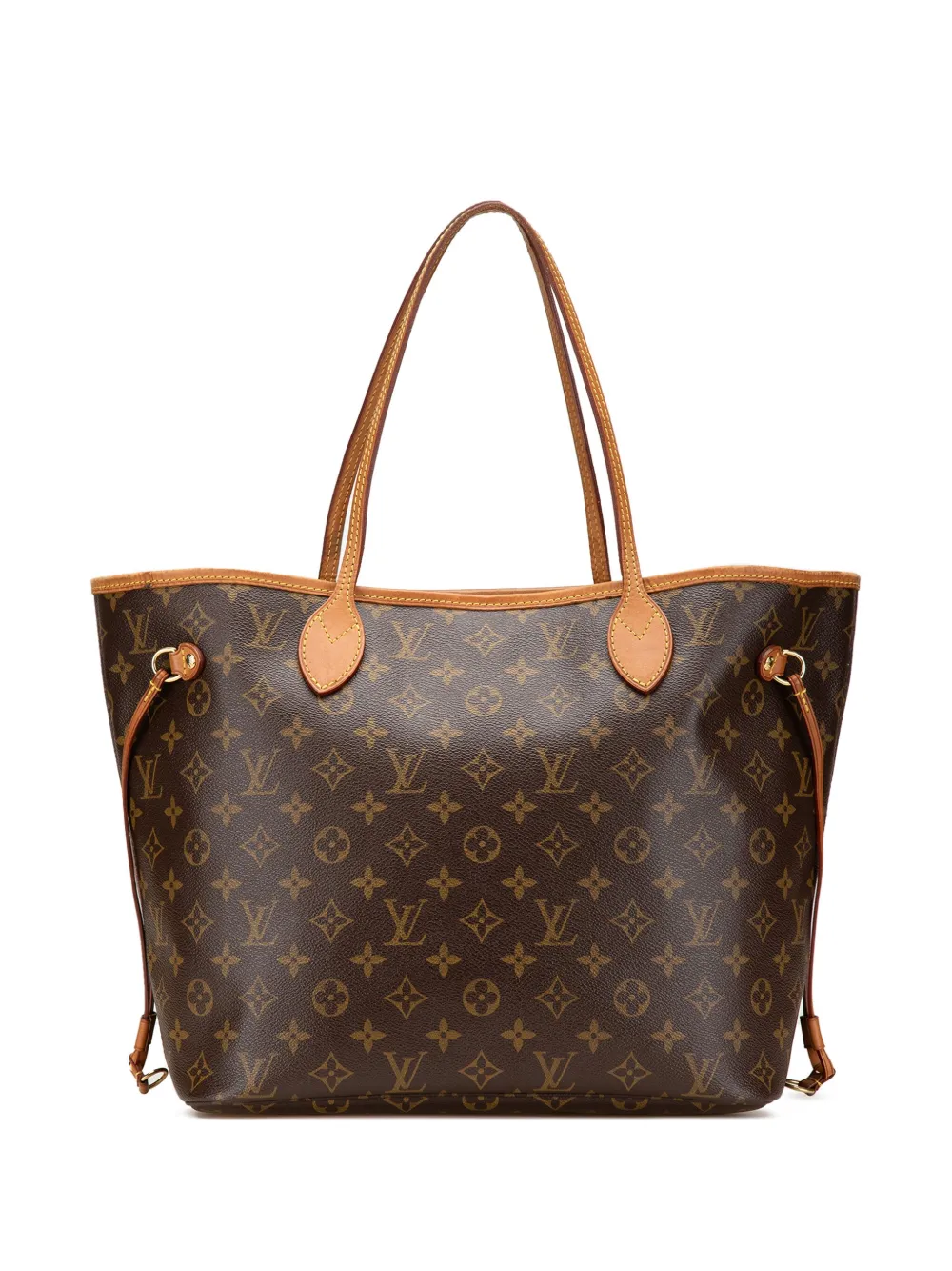 Louis Vuitton Pre-Owned 2008 Monogram Neverfull MM tote bag - ブラウン Louis Vuitton Pre-Owned 2008 Monogram Neverfull MM tote bag - ブラウン