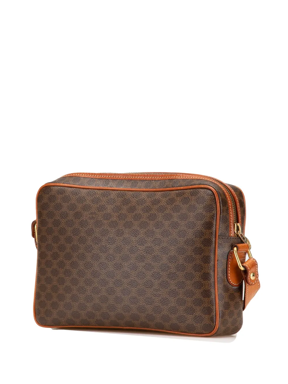 Pre-owned Celine 2010 Macadam Coated Canvas Crossbody Bag