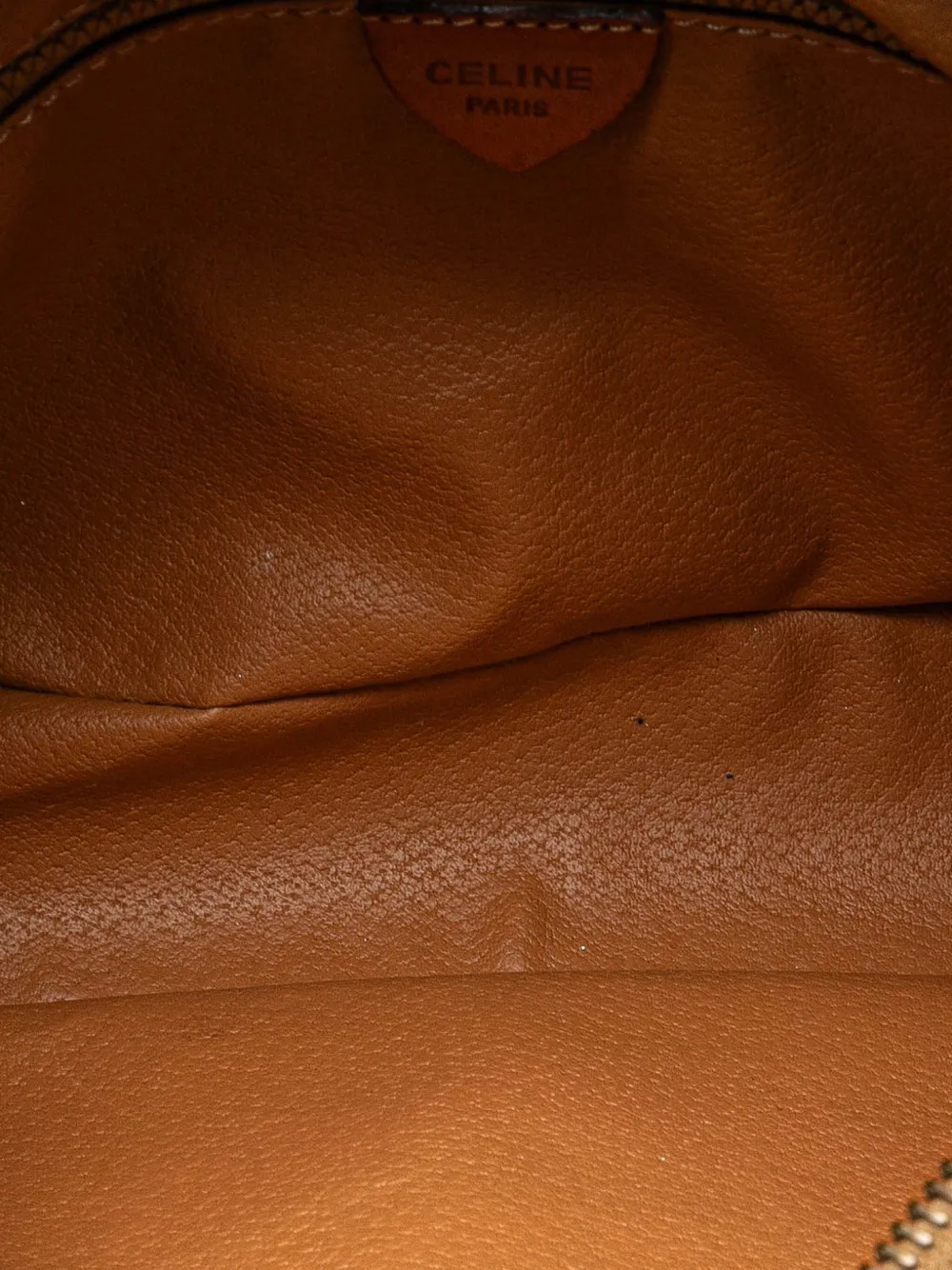 Pre-owned Celine 2010 Macadam Coated Canvas Crossbody Bag
