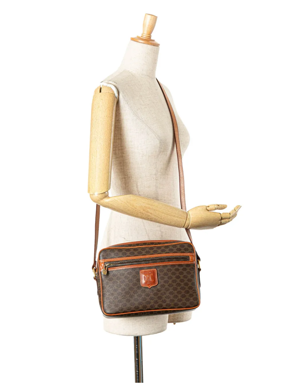 Céline Pre-Owned 2010 Macadam Coated Canvas crossbody bag | Pre-Owned | Image 2