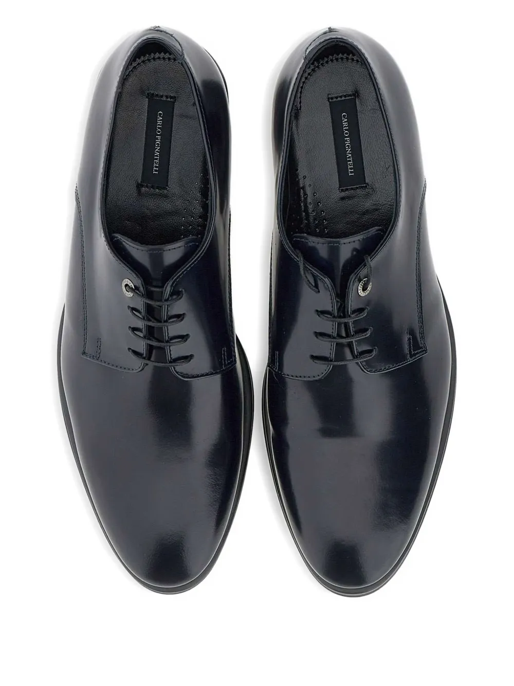 Carlo Pignatelli leather derby shoes Blue