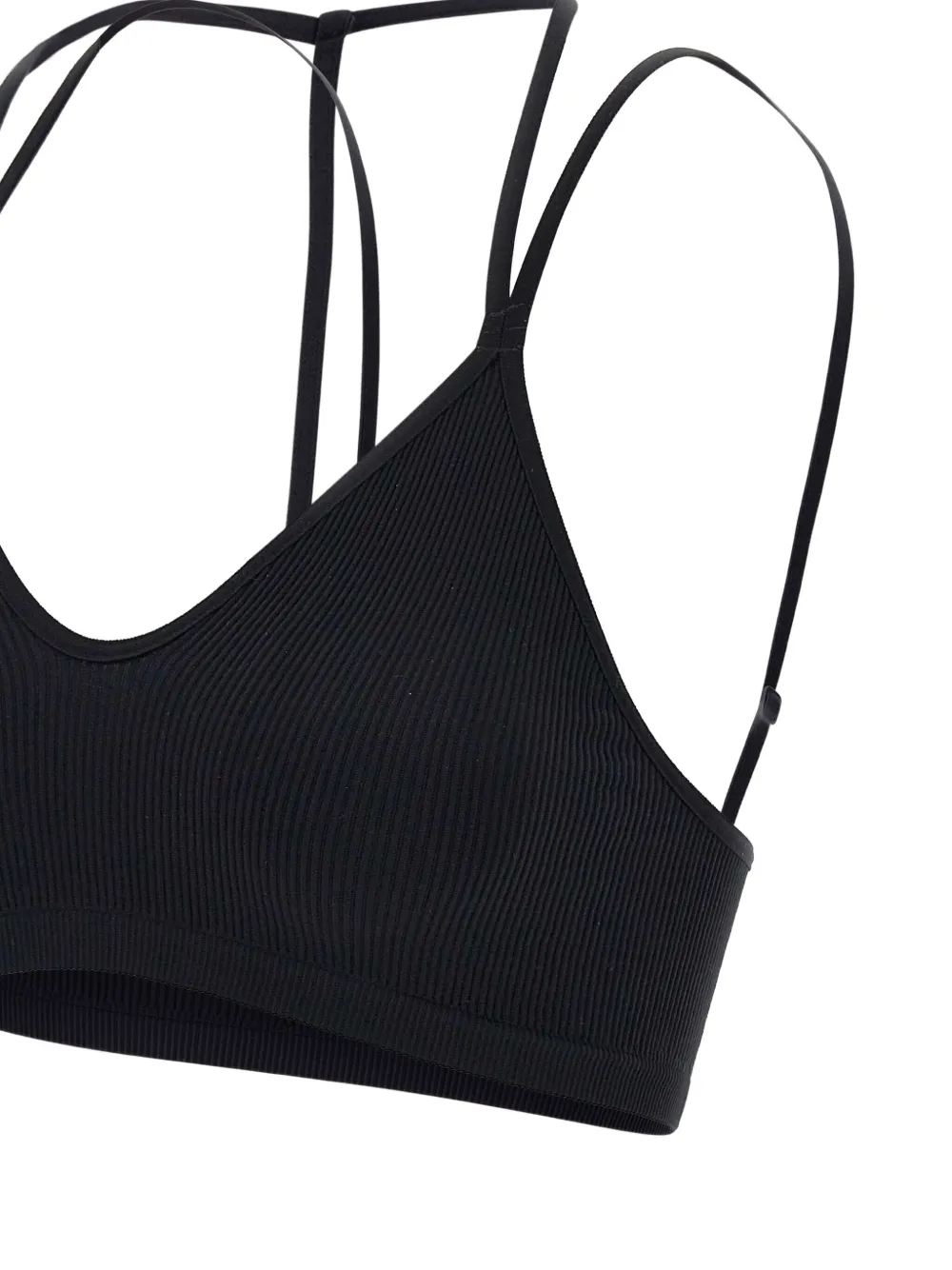 Ribbed Jersey Bra