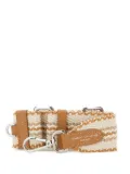 GIANNI CHIARINI woven shoulder strap - Neutrals