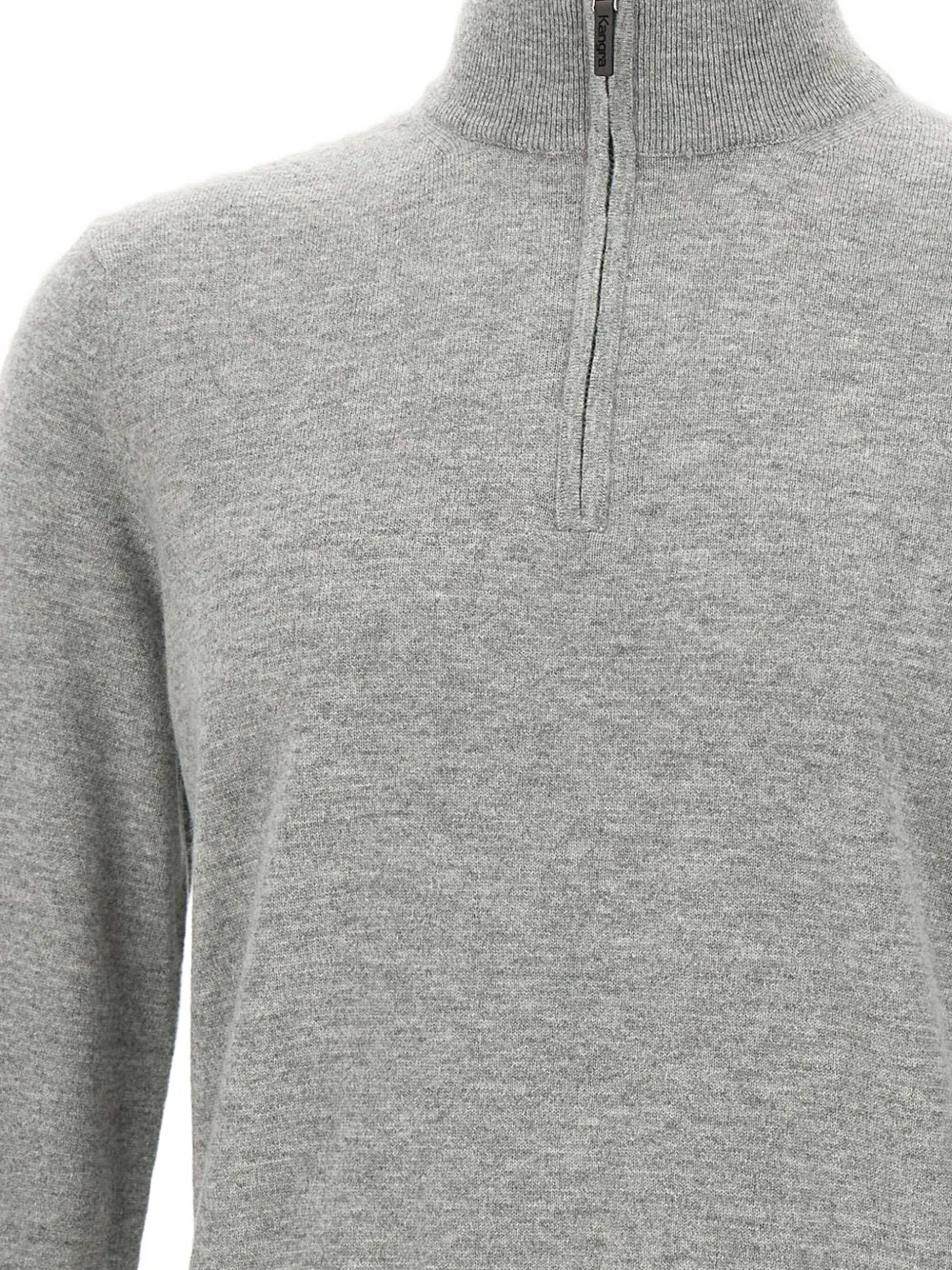 Kangra Cashmere Zip-up Sweater