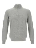 Kangra zip-up sweater - Grey