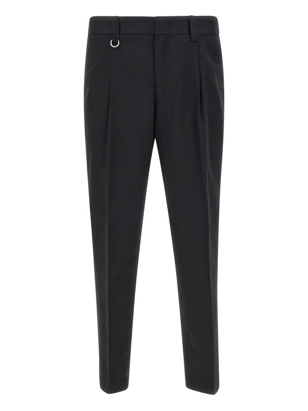 Paolo Pecora tapered chino trousers | Black | Image 1