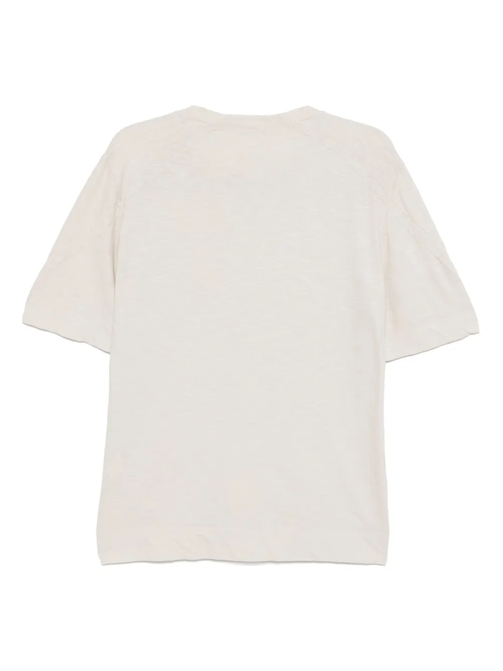 Transit T-shirt met ronde hals - Beige