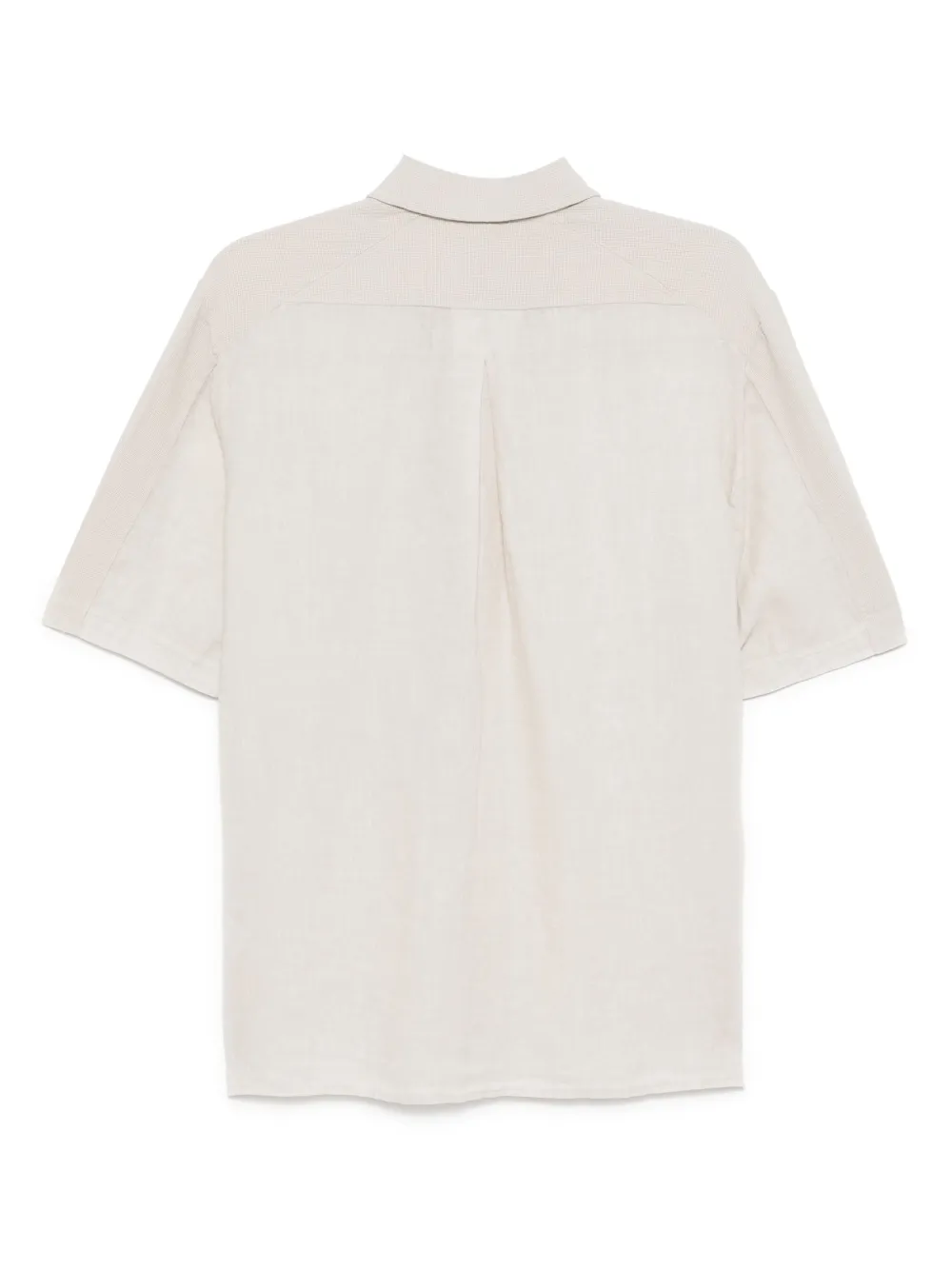 Transit Overhemd met korte mouwen - Beige