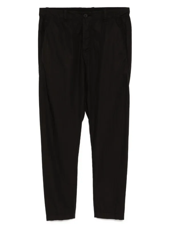 Transit Cotton Trousers Black FARFETCH PH