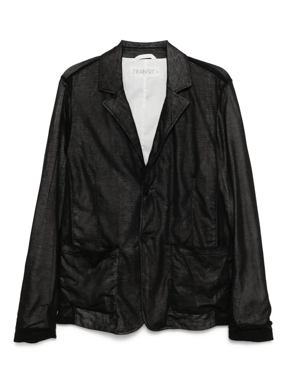 Transit blazer con botones | negro | Image 1