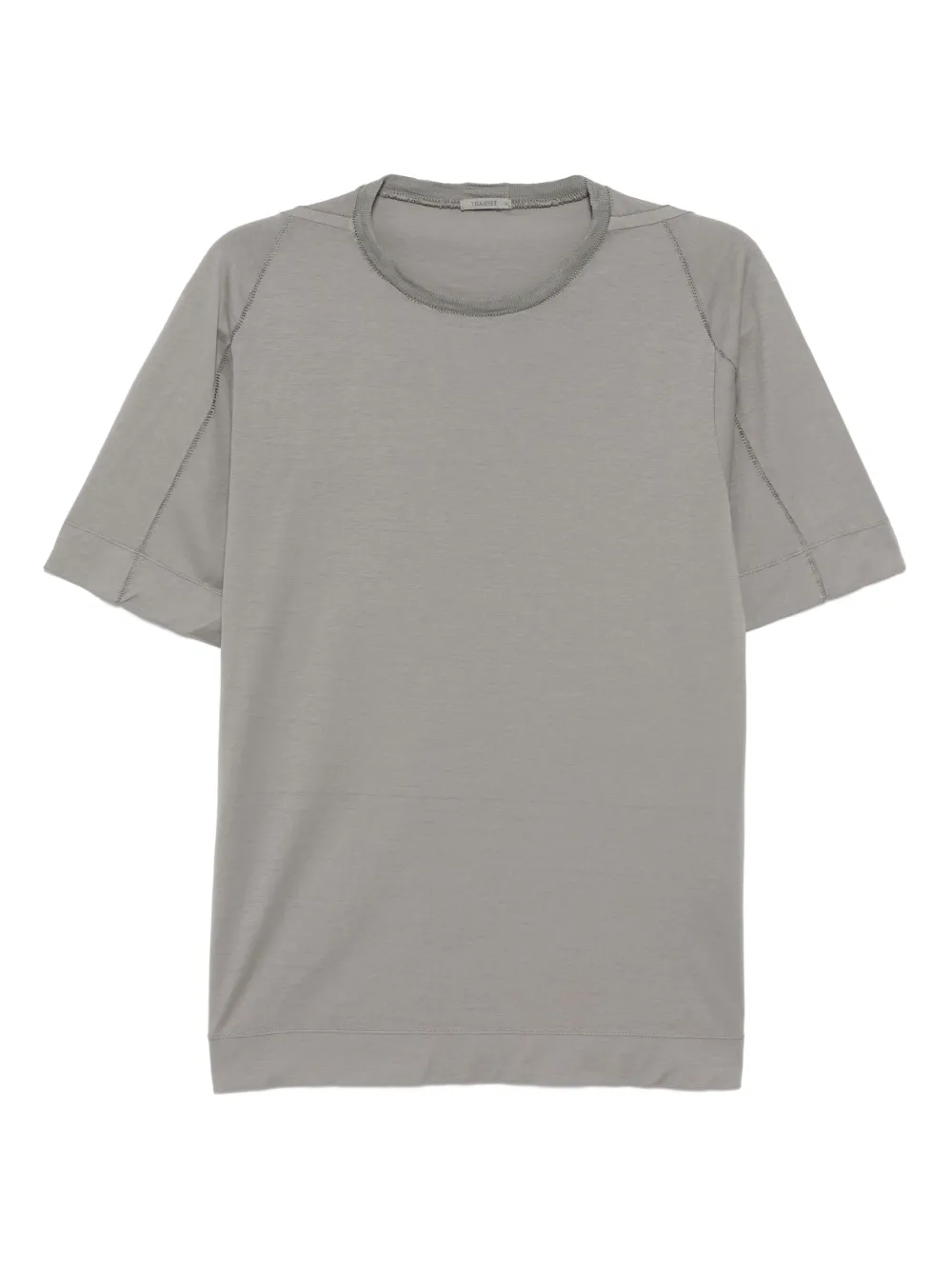 Transit T-shirt met ronde hals Grijs