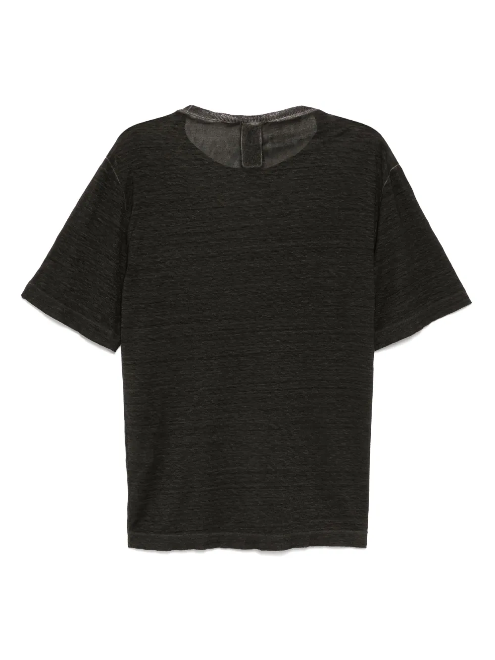 Transit T-shirt met ronde hals - Zwart