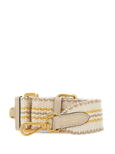 GIANNI CHIARINI cotton line shoulder strap