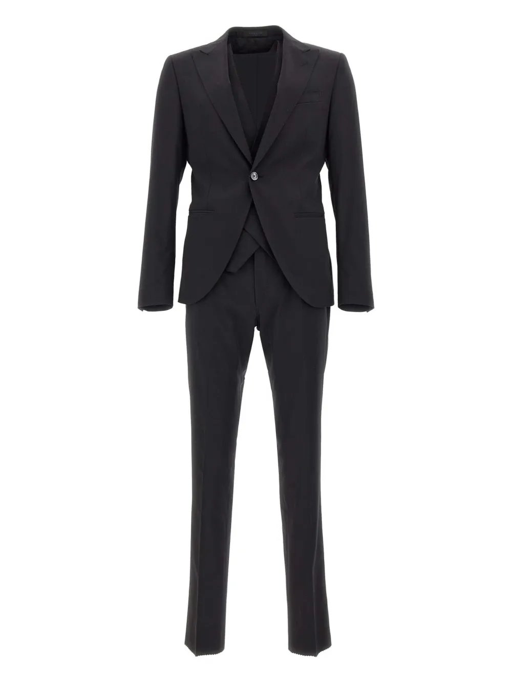 Corneliani single-breasted suit | Black | Image 1