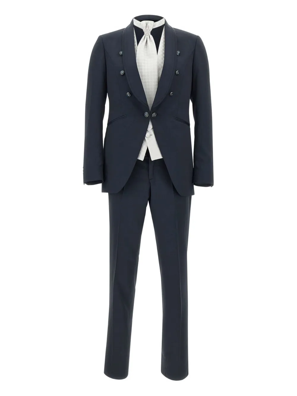 Carlo Pignatelli three-piece shawl-lapels suit | Blue | Image 1