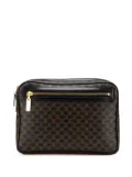 Céline Pre-Owned 2000 Macadam Coated Canvas clutch bag - Black