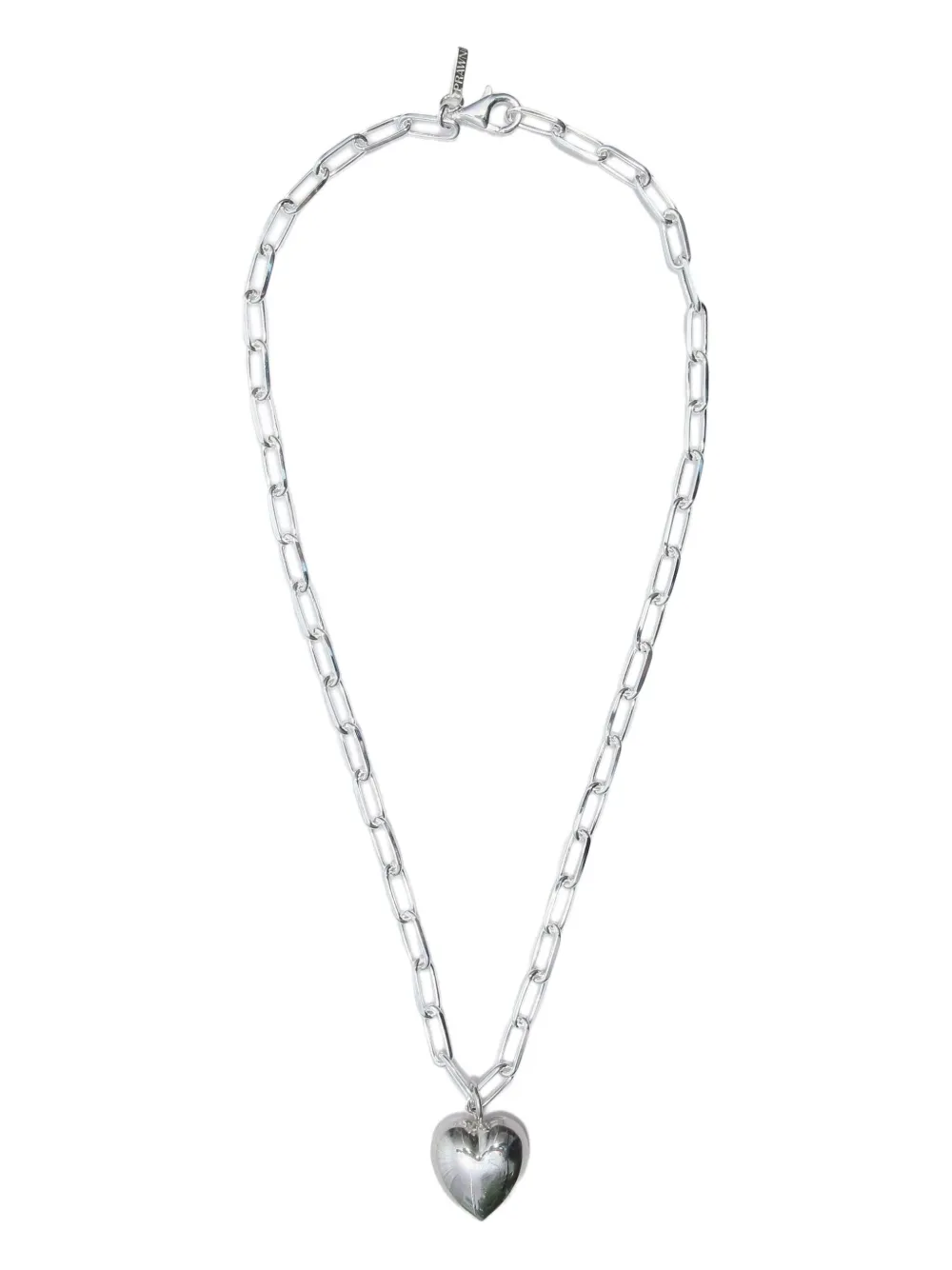 PRAWN FAMILY collier à pendentif cœur | argent | Image 1