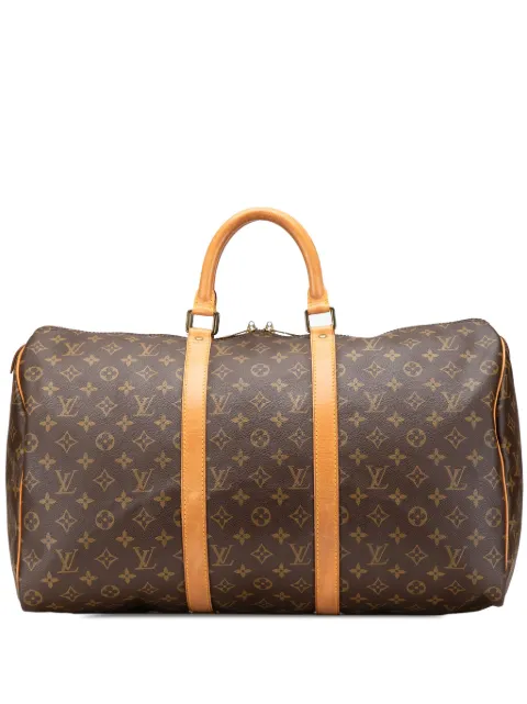 Louis Vuitton Pre-Owned 1990 Monogram Keepall 50 travel bag