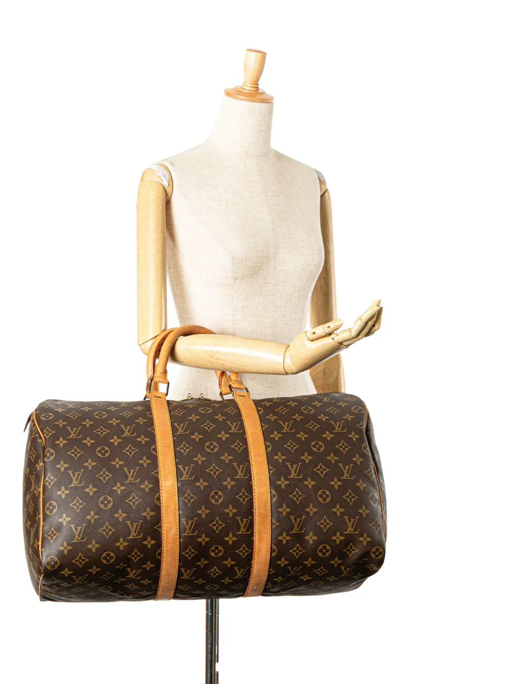 Louis Vuitton Pre-Owned 1990 Monogram Keepall 50 travel bag | Pre-Owned | Image 2