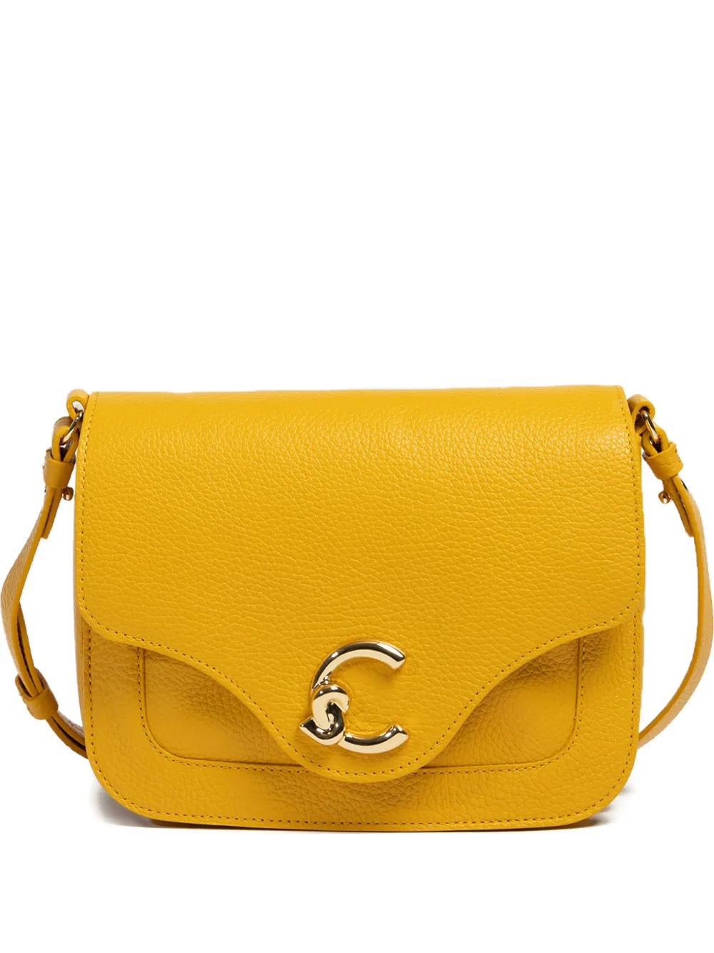 Coccinelle C-Me Cocker ショルダーバッグ S - イエロー Coccinelle C-Me Cocker ショルダーバッグ S - イエロー