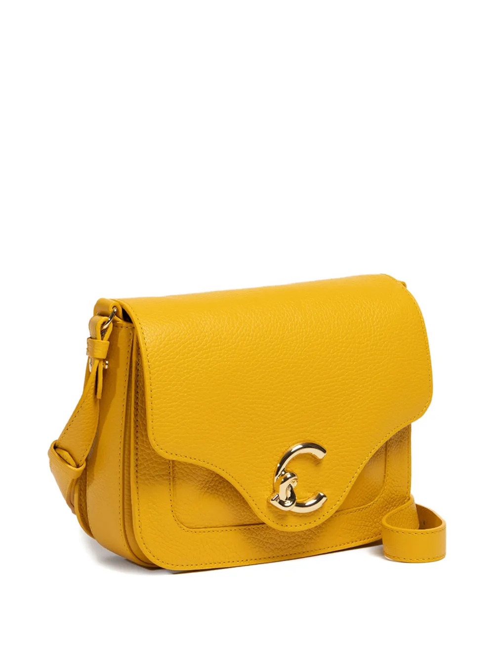 Coccinelle Kleine C-Me Cocker crossbodytas Geel