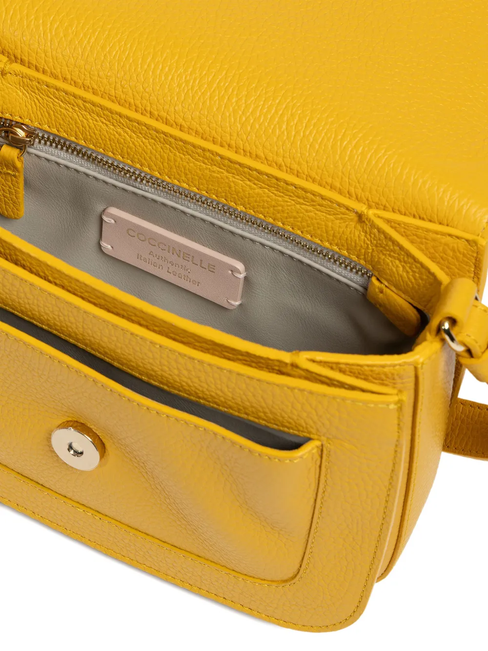 Coccinelle Kleine C-Me Cocker crossbodytas Geel