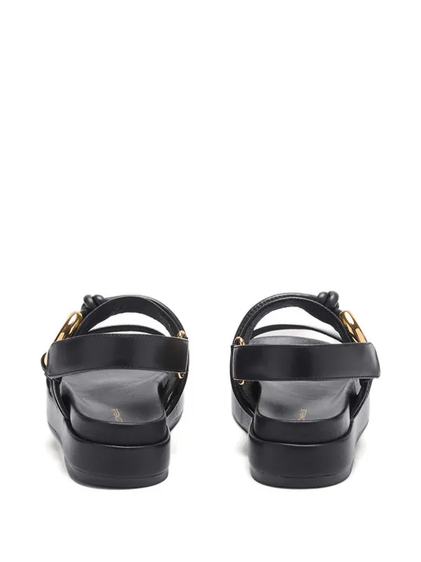 panelled suede sneakers