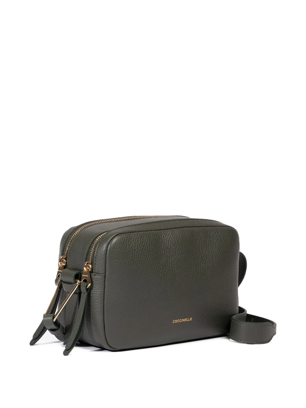 Coccinelle Leren crossbodytas Groen