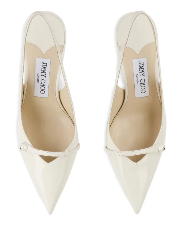 Jimmy Choo Amita スリングバックパンプス 85mm | ニュートラル