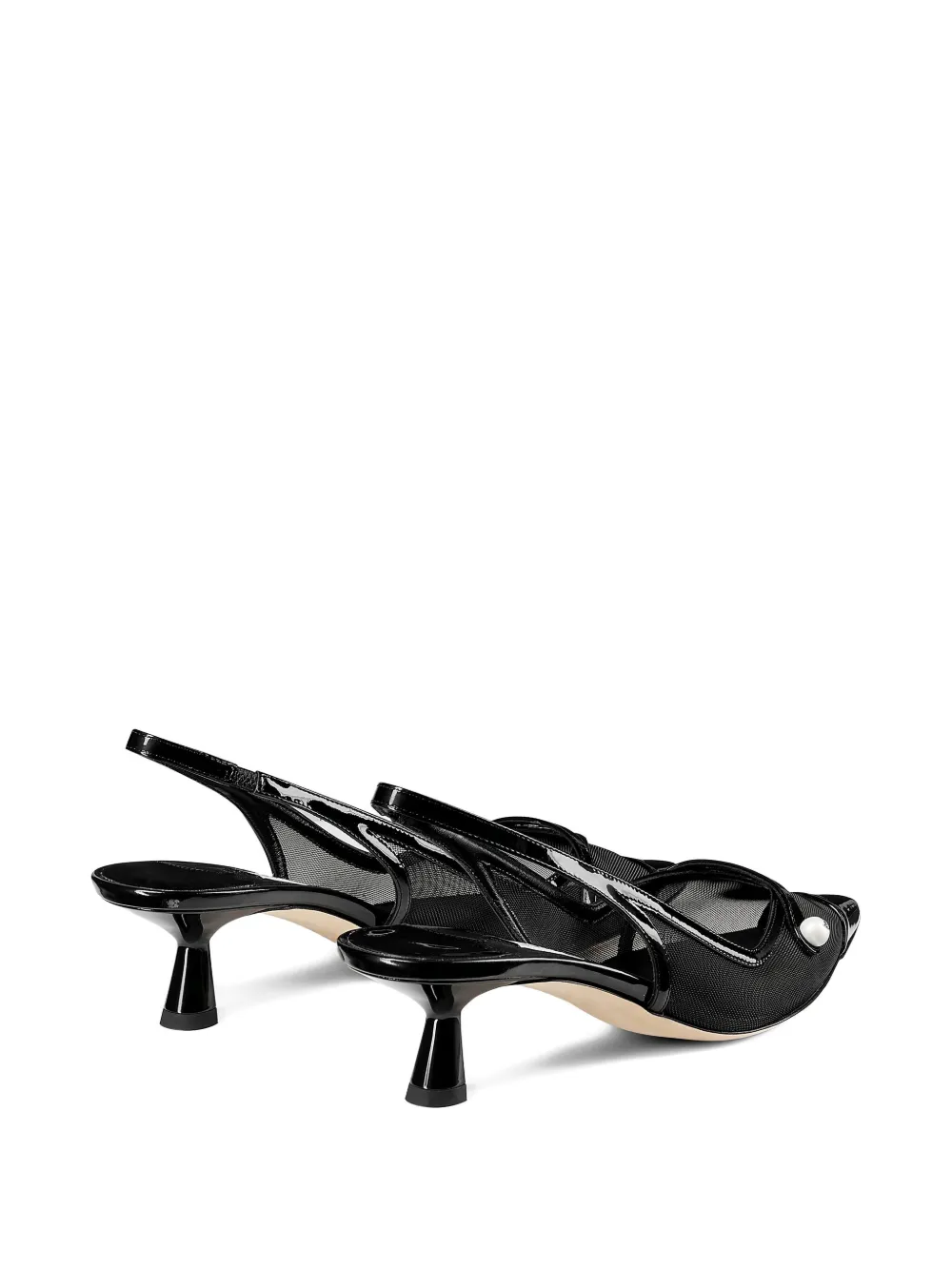 Jimmy Choo 45mm Amita sling-back pumps Black