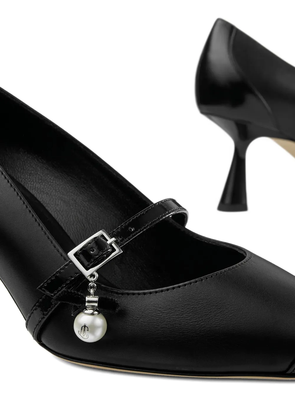 Jimmy Choo 65 mm Aren pumps met puntige neus Zwart